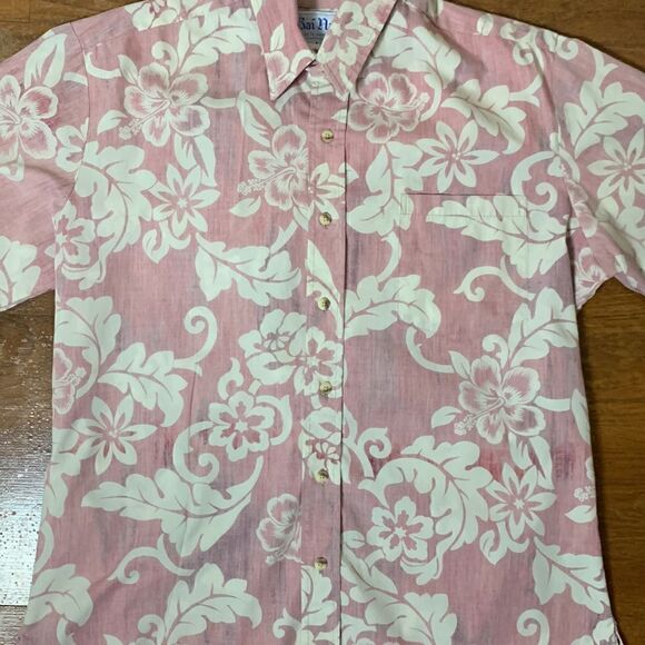 RAI NANI button down Hawaiian shirt top large L - Picture 3 of 7